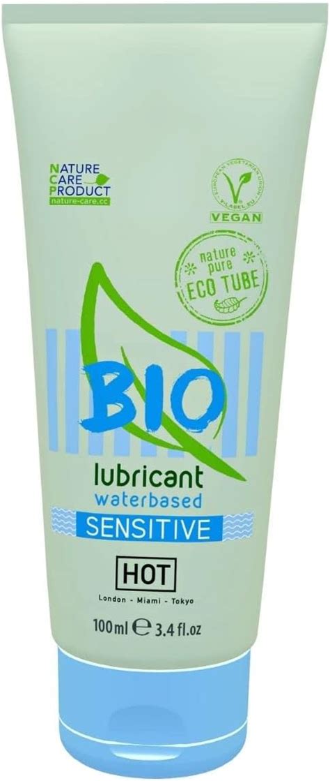 Amazon Hot Bio Lubricant Waterbased Sensitive Certified Vegan Organic Lubricant Water