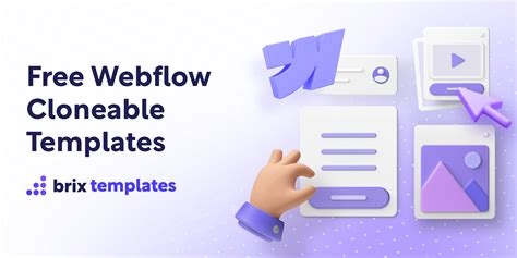 Free Webflow Cloneable Templates BRIX Templates