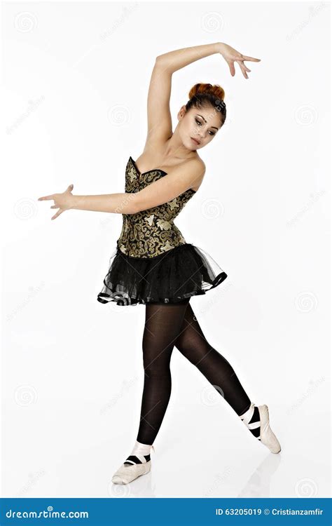 Wonderful Ballerina Is Dancing Gracefully Stock Image Image Of Arts