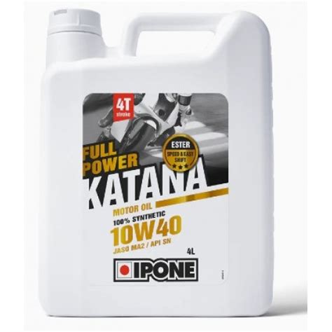 Мото Масла IPONE IPONE Full Power Katana 10W-40 купити Київ, підбір ...