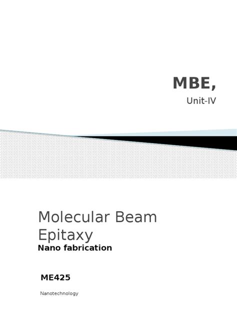 Molecular Beam Epitaxy Download Free Pdf Epitaxy Condensed Matter