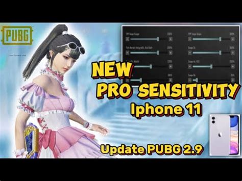 NEW UPDATE 2 9 BEST Sensitivity NO RECOIL For IPHONE 11 Sensi PUBG