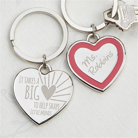 Personalized Keychains for Teachers