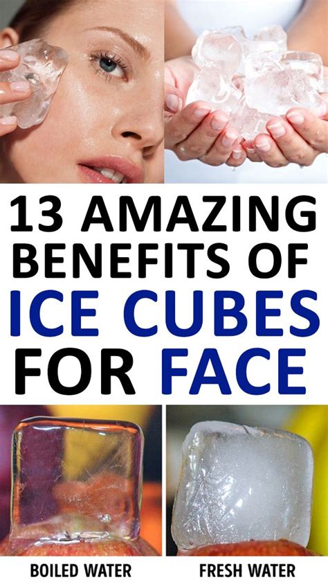 13 Amazing Benefits Of Ice Cubes For Face Ice Cubes For Face Ice On