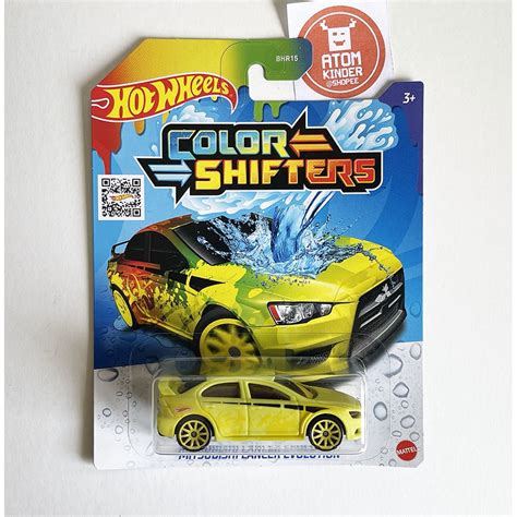 Hot Wheels Mitsubishi Lancer Evolution Color Shifters Shopee Malaysia