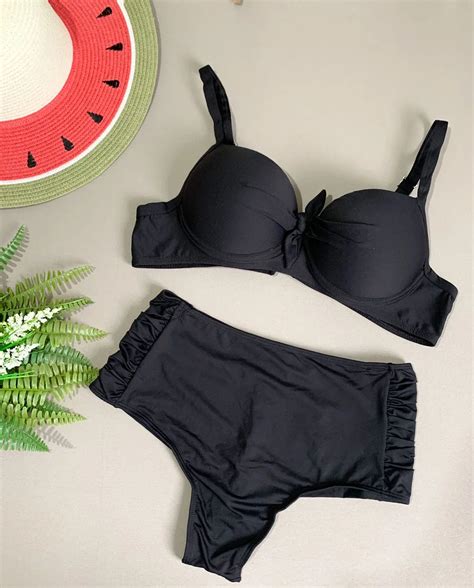 Biquíni Plus Size Calcinha Hot Pant e Fio Duplo Moça Nita