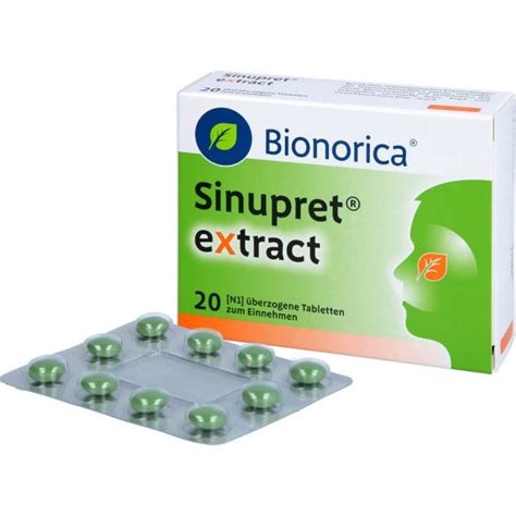 Sinupret Extract Berzogene Tabletten St Preisvergleich Pzn