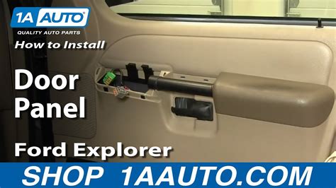 How To Replace Front Door Panel 01 05 Ford Explorer Sport Trac YouTube