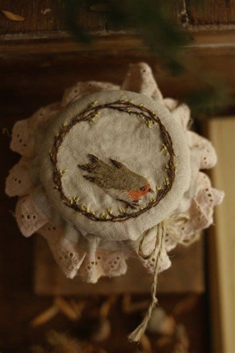 Pin By Patricia Moreno On Brown Bird Cottage Crafts Embroidery For