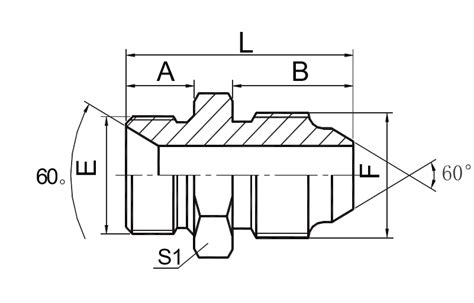 Wholesale BSP Male 60 Seat JIS Metric Male 60 Cone Fitting