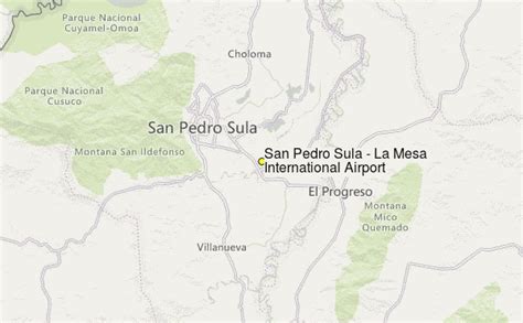 San Pedro Sula - La Mesa International Airport Weather Station Record ...