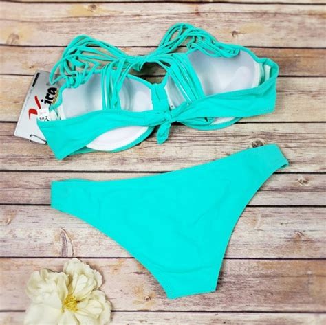 Yira Swim Strappy Crossback Bikini Poshmark
