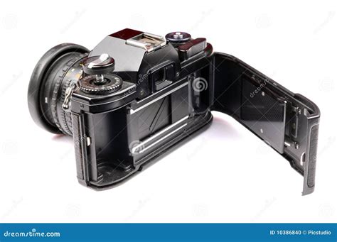 Film Camera Back Open Stock Photo - Image: 10386840