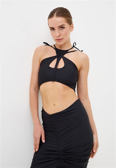 Топ Irnby, цвет: черный, RTLADK445501 — купить в интернет-магазине Lamoda