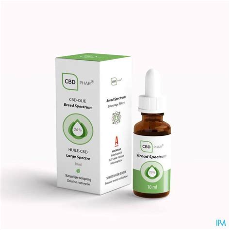 CBD HUILE LARGE SPECTRE 20 10ML CBD PHAR Pharmacie En Ligne Pharmazone