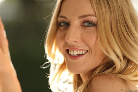 Blonde Beauty Karla Kush In Sexy Black Lingerie