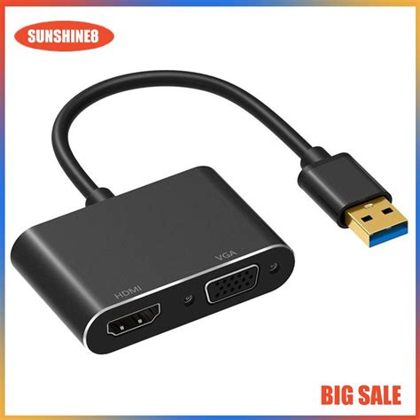 Usb To Hdmi Vga Adapter P Hdmi Converter Cable For Windows