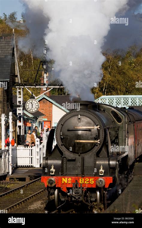 Grosmont Railway Station, Whitby, North Yorkshire Moors Railway, UK ...