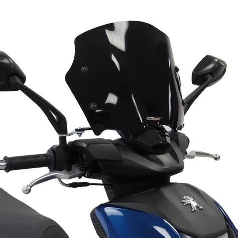 Powerbronze Naked Solid Black Screen Peugeot Speedfight