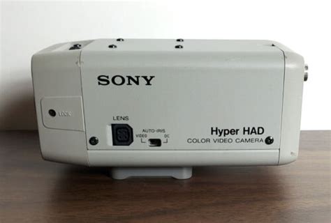 Sony Hyper HAD SSC C104 Closed Circuit Color Video Camera EBay