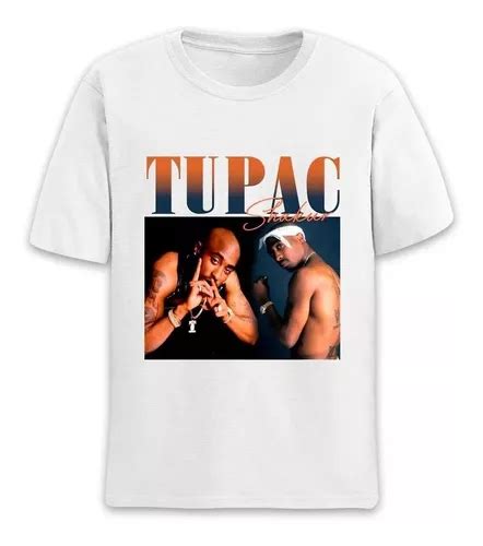 Camiseta Basica Unissex Tupac Shakur Pac Rip Rapper America Mercadolivre