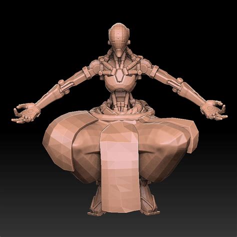 Stl File Zenyatta Overwatch Overwatch 2・3d Printing Template To