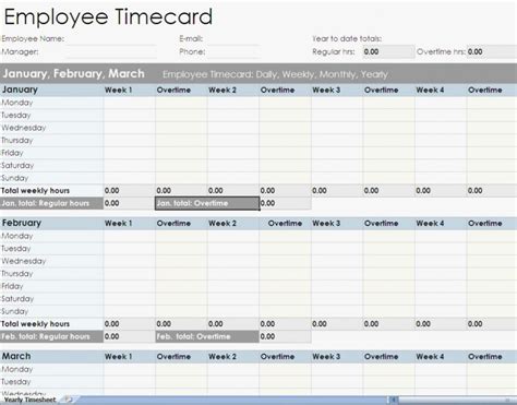 Employee Hour Tracking Template Tracking Spreadshee employee time off ...