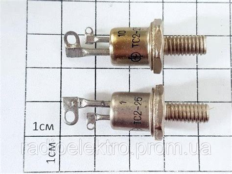 Тиристор ТС2-25 : купить, цена на Тиристоры силовые штыревые