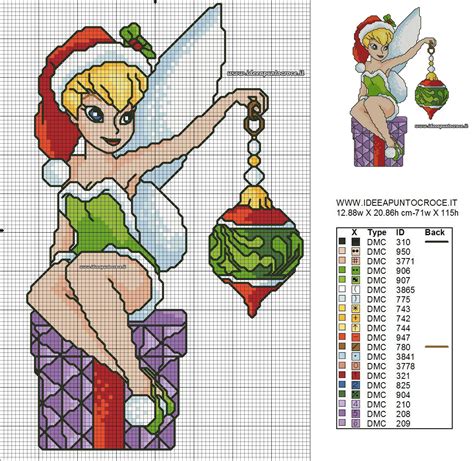 Trilly Natalizia Schema Punto Croce Xmas Cross Stitch Cross Stitch