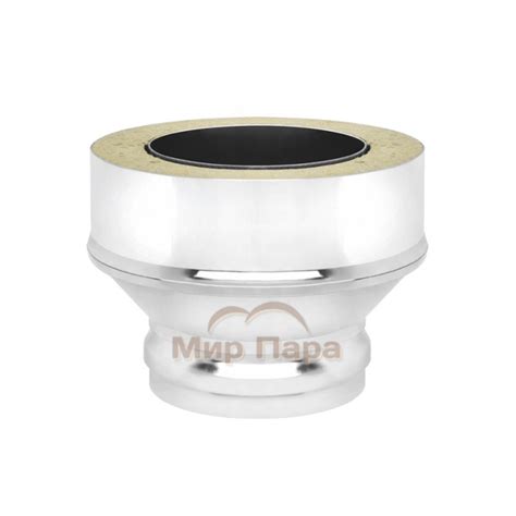 Переход на сэндвич нерж. (AISI 430/0,8мм) д.115х180 (ММ) на трубу ...