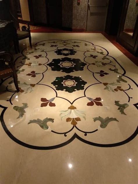 Marble Inlay Flooring Call 91 9680826540 Pietra Dura Flooring