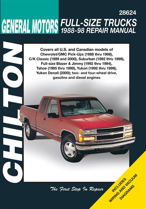 Memphis Mall Chevrolet And Gmc Full Size Petrol Pick Ups 1988 1998 Haynes