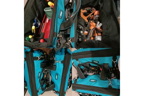 Сумка для инструмента GROSS Handwerker, 42 кармана, пластик, дно ...