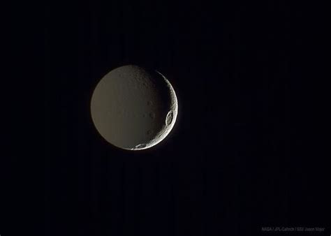 Seti Institute On Instagram Ppod Tethys Saturn S Moon Tethys