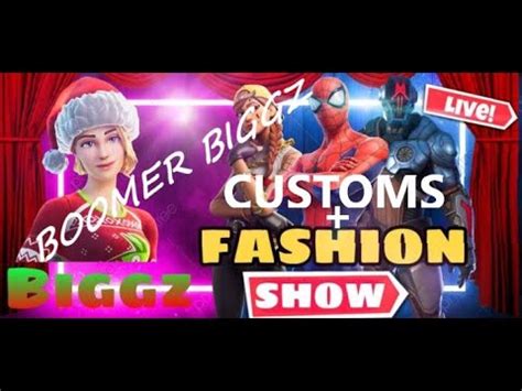 Live Oce Fortnite Customs Give Away Fashion Shows Live