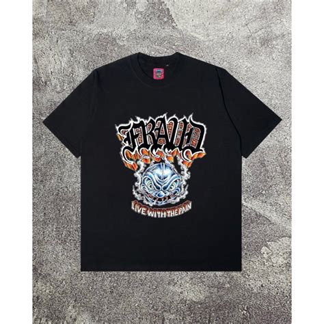 Jual VICIOUS PAIN X FRAUD HARDCORE BLACK DESIGN BY FR3LAN Shopee Indonesia