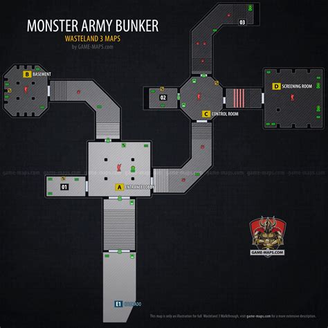 bunker map