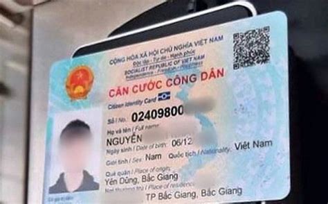 Thông tin hiện sai khi quét mã QR trên CCCD gắn chip, người dân cần làm gì?