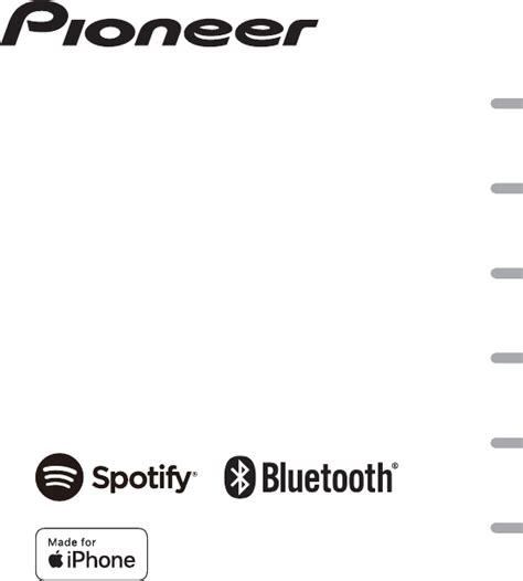 Manual Pioneer MVH-S420BT (page 1 of 235) (English, German, Dutch ...
