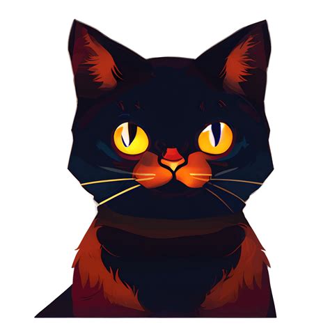 Cat On Fire · Creative Fabrica