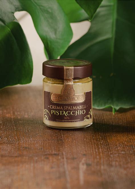 Crema Spalmabile Al Pistacchio 30 Bellantoni Cioccolato