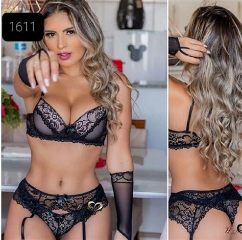 Conjunto De Lingerie Sexy Plus Size