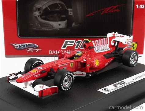 MATTEL HOT WHEELS T Scale FERRARI F F N WINNER BAHRAIN GP FERNANDO ALONSO F
