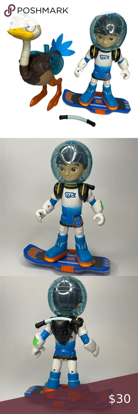 Disney Junior Miles From Tomorrowland & Merc 10" Toy Action Figures ...