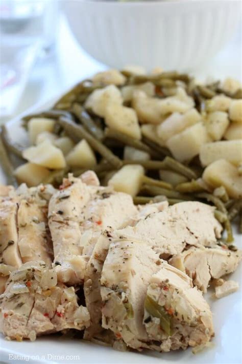 Crock Pot Italian Chicken Recipe - Slow cooker Italian chicken