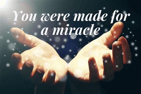 You Were Made for a Miracle: Miracles Come with a Cost | Batavia First ...