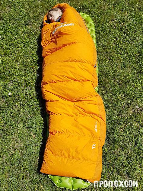Найдешевший пуховий австралієць. Спальник Sea To Summit Trek TkII ...