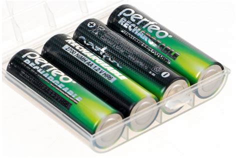 Аккумулятор PERFEO AA2700mAh 4 шт блистер бокс 30 009 110 - выгодная ...