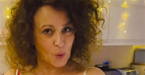 Nadia Sawalha Strips To Sheer Lingerie As Fans Ask Her To Open Saucy Onlyfans Daily Star
