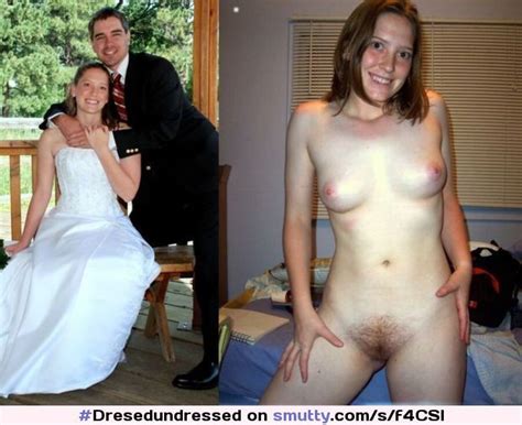 Brides Dressed Then Undressed Nude